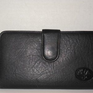 BUXTON BLACK GENUINE LEATHER WALLET